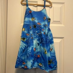 Unique Hawaiian Made Girls Dress Size 7-8